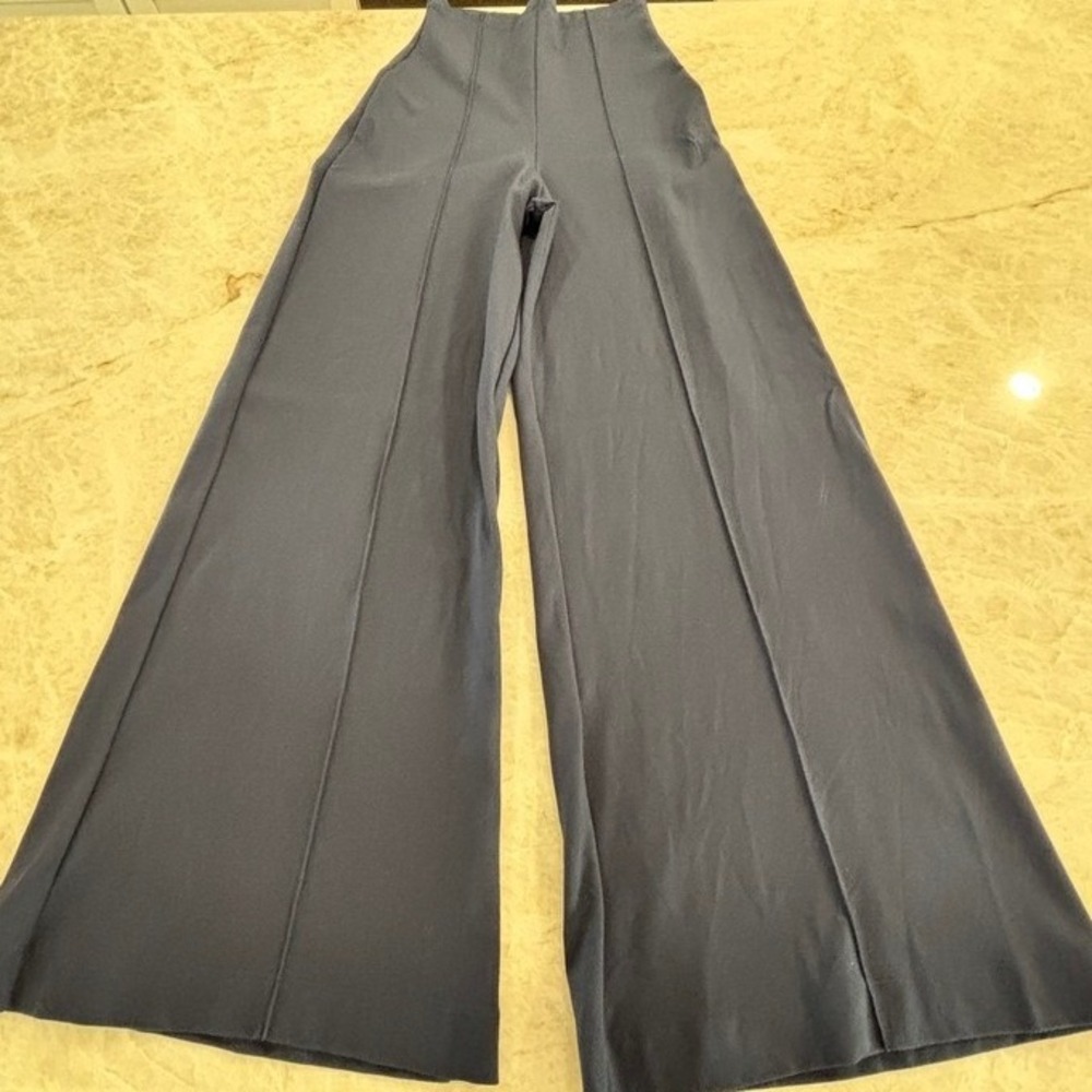 Ripley Rader Navy Ponte Knit Wide Leg High Waist Pants Trouser Blue Navy S, 3=M - Picture 5 of 5